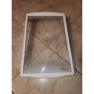 SLIDING SPILL SAFE Frigidaire Refrigerator Glass Shelf 240355261 FREE SHIPPING